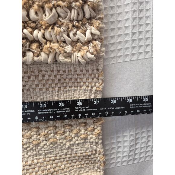 Seventh Studio Scatter Rug Avery Tufted Scatter Rug Beige Tan Beach Vibes Rug - Picture 5 of 7